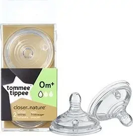 Соска-пустышка силиконовая tommee tippee TT0006 — 0 мес.+, 2 шт.