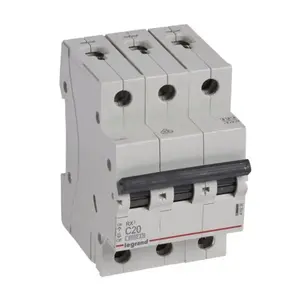 Автоматический выключатель Legrand RX3 Type C 3 — 20 A, 360–440 V, 50–60 Гц, IP20