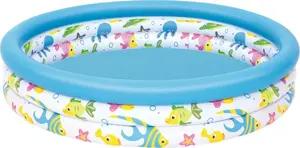 Inflatable Kids Paddling Pool Bestway 25 cm — Bestway model 51226, fish print