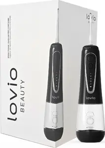 Irigators MANTA Lovio HydroJet PRO LVWF124BK — melns, galda ūdens zobu diegs