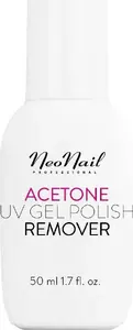Acetone UV Gel Polish Remover NEONAIL 50 ml — šķidrums hibrīda gēla laka noņemšanai