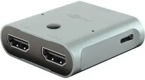 HDMI switch 2-to-1 GOOBAY RB77791 — 2 HDMI inputs, 1 HDMI output