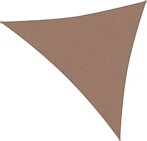 Outdoor Sun Shade Sail Ambiance garden canopy with universal ropes – triangular/rectangular sunshade