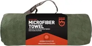 Microfiber Tactical Towel, Gear Aid, TACTICAL Green XL – quick-dry, lightweight, oversized