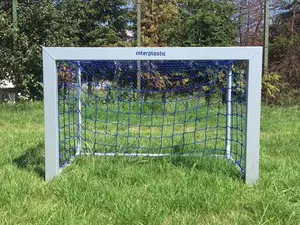 Folding Football Goal Interplastic 120×80 cm model 00693 — portable training goal