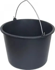 Construction Bucket Dedra 5 L, model 15B100A, plastic handle