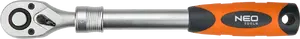 Трещотка с телескопической рукояткой 1/4" 150–200 мм, NEO tools 08-502