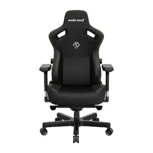 Office chair Anda Seat Kaiser 3 XL — padded seat, padded backrest, black, max height 137 cm, backrest 58×85 cm