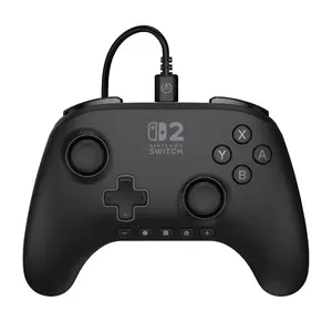 PowerA Advantage Wired Controller for Nintendo Switch 2 in Black with USB Connectivity and 3-Meter Cable