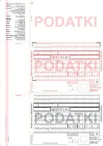 Maksājuma uzdevuma veidne Michalczyk & Prokop F-130-2 — drukāta A4 veidlapa, 2 daļas