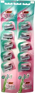 Razor BIC Miss Soleil Sensitive disposable razor, pack 10 — single-blade, for sensitive skin