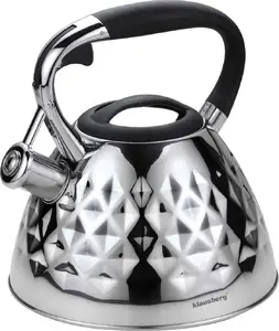 Klausberg kettle with whistle KB-7413, stainless steel, 3 L capacity