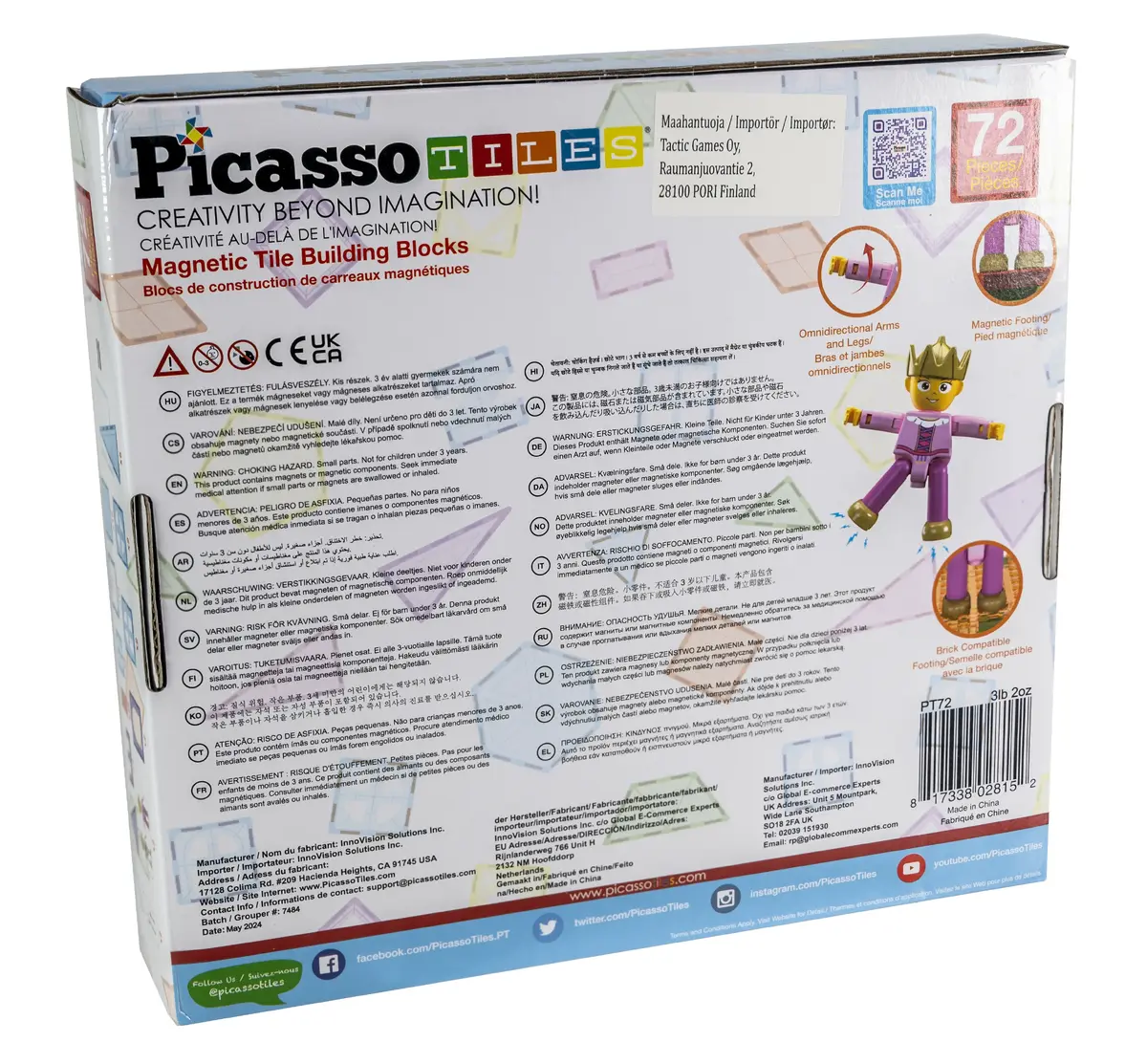 Building set Happy Kiddo PicassoTiles 72 pc Photo 4