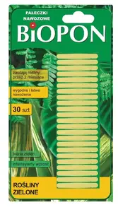 Fertilizer sticks BIOPON for green houseplants 30 pcs (B1125)