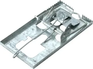 Rodent Catching Paw Trap BROS metal — manual spring trap for rats
