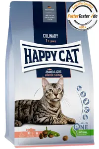 Sausais kaķu barības Happy Cat Culinary Adult Atlantic Salmon, pieaugušiem kaķiem, 4 kg, lasis
