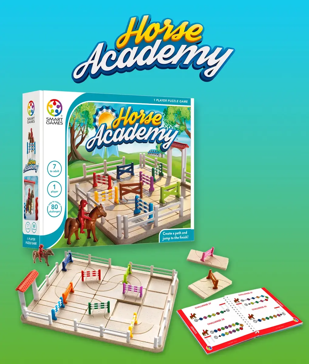 Iuvi SmartGames Horse Academy — galda spēle Photo 4