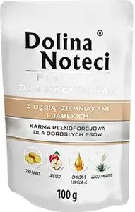 Консервы для собак dolina noteci MINI с гусем, картофелем и яблоком, 100 г