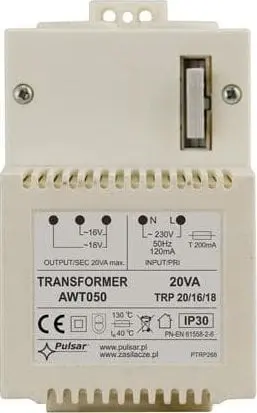 PULSAR AWT050 TRP 20 VA transformer Photo 2