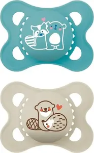 Pacifier MAM original 2-6 months, model planet boy, orthodontic silicone teat