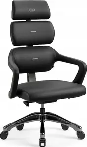 Biroja krēsls Diablo Chairs V-Modular Melns — ergonomisks grozāms krēsls