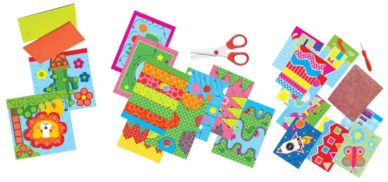 SES I learn to cut, make mosaics and perforate — набор для творчества Photo 2