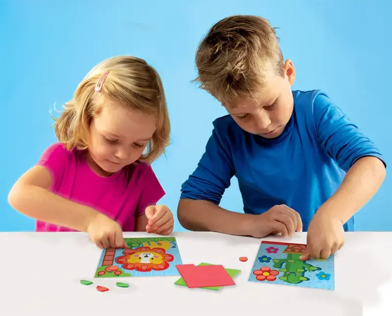 SES I learn to cut, make mosaics and perforate — набор для творчества Photo 3