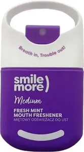 Освежитель полости рта HiSkin Smile More Medium Мятный 20 мл — жидкость для свежести дыхания