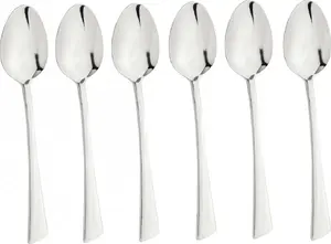 Dinner Spoon Set KingHoff KH-1333, 6-piece stainless steel, polished finish
