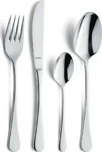 Cutlery set Amefa Rebecca 24-piece, high gloss silver finish