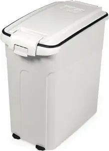 Контейнер для сухого корма Barry King BK-14275, бункер 54 л, белый, 49×30×54 см