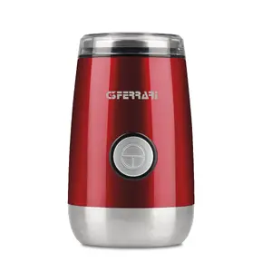 Blade coffee grinder G3FERRARI Cafexpress 150 W, 50 g capacity, red/stainless steel