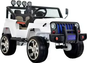 Электромобиль LEAN Sport S2388 Jeep — 4x45W, белый, модель 6587