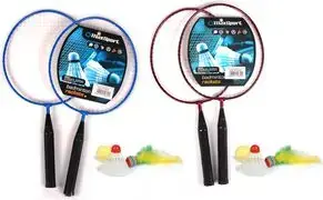 Badmintonu komplekts Artyk X-MS-SP0025 – raketes un lidojošie bumbiņas brīvā laika spēlēm