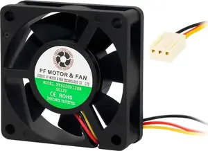 Gaisa ventilators ar lodīšu gultni BLOW 60×20 mm 12V priekš datora