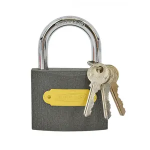 Padlock AWTools AW24004 — steel body, 640 g weight