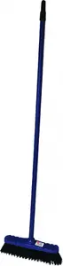Household broom Anna Zaradna with handle set, 1 pcs, mixed colors
