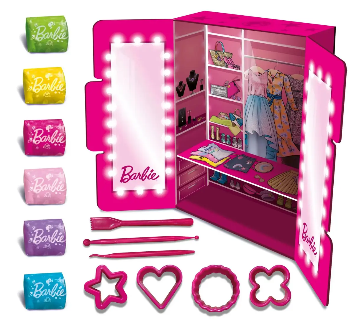 Lisciani BARBIE DOUGH FASHION SHOW radošais komplekts Photo 3