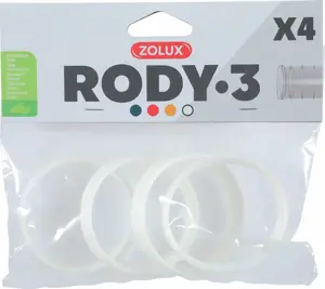 Connector ZOLUX RODY3 — 4 pcs, white