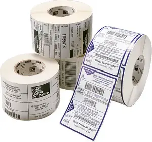 Label roll Zebra Z-Perform 1000D White — direct thermal paper labels 102 × 178 mm, core 25.4 mm, 405 labels