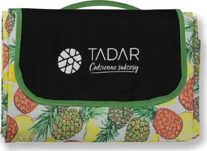 Пикниковый коврик Tadar TD-2664, водонепроницаемый, 200 × 200 см, принт ананасы