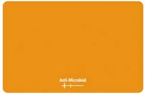Mouse pad Logo PWLL018RXX0E — orange, standard size, cloth surface, rubber base