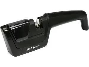 Точилка для ножей YATO YG-02352 — проходная, ручная, 1 шт., чёрная