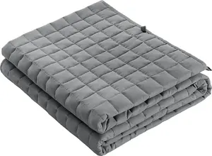 Weighted blanket Rebel RBA-6014-9, sensory blanket for children and adults, 150x200 cm, 9 kg