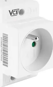 DIN rail socket VCX GACIA 16A 230V 50–60Hz for TH35 rail