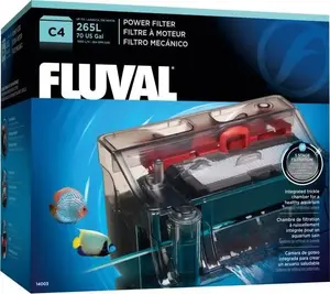 Внешний фильтр Hagen Fluval C4 — каскадный фильтрационный блок для аквариума
