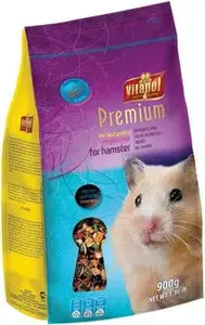 Barība kāmjiem vitapol Premium 900 g — pilnvērtīga maisījuma formula dekoratīviem un sīkiem kāmjiem