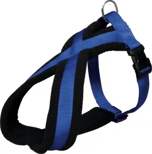 Dog Harness Trixie Touring Premium L – size L, blue, model TX-20412