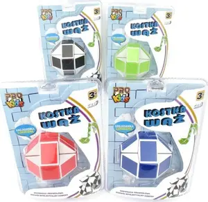 Mīkla rotaļlieta Pro Kids Magiczna kostka Wąż mix — Pro Kids 380458, bērnu līkumotā 'čūska' kubs
