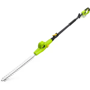 Электроножницы для живой изгороди Fieldmann FZN 70405-0, аккумулятор 20 В Li-Ion, двусторонний нож 42 см, 2800 об/мин
